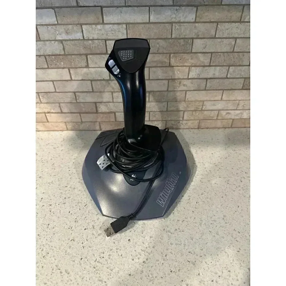 Logitech Wingman Attack 2 Joystick Controller For PC‎ Flight Simulator USB bj